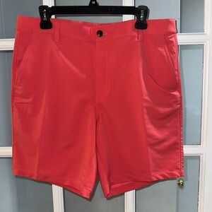 TURTLESON mens PERFORMANCE SHORTS 34 lightweight stretch 8" golf sports casual